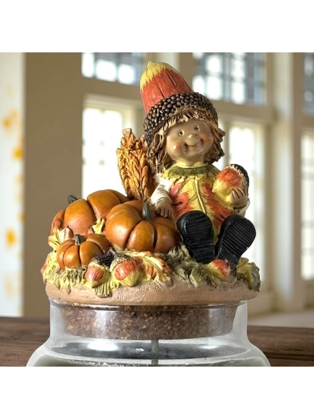 Yankee Candle “Harvest Babies / Nut Baby” Topper & Base | Fall Pumpkin Display S - Picture 2 of 10